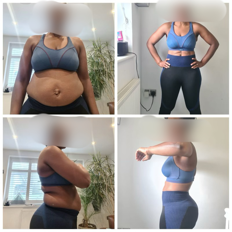 Transformation collage - full results visible